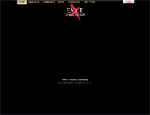 Tablet Screenshot of exilegames.com